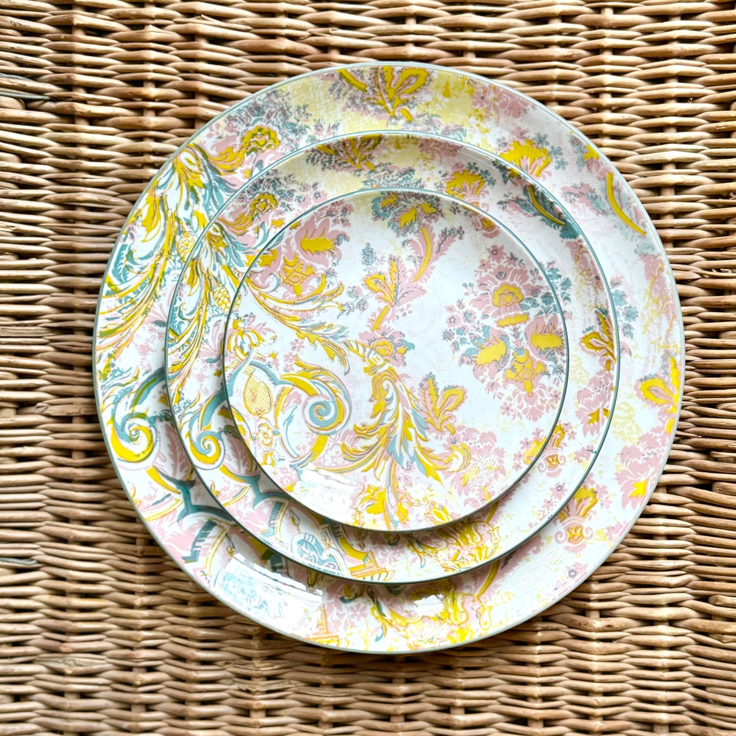 Patina Vie Elise Porcelain Plates: Salad Plate