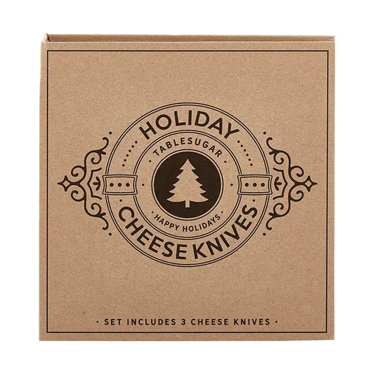 Holiday Cheese Knives