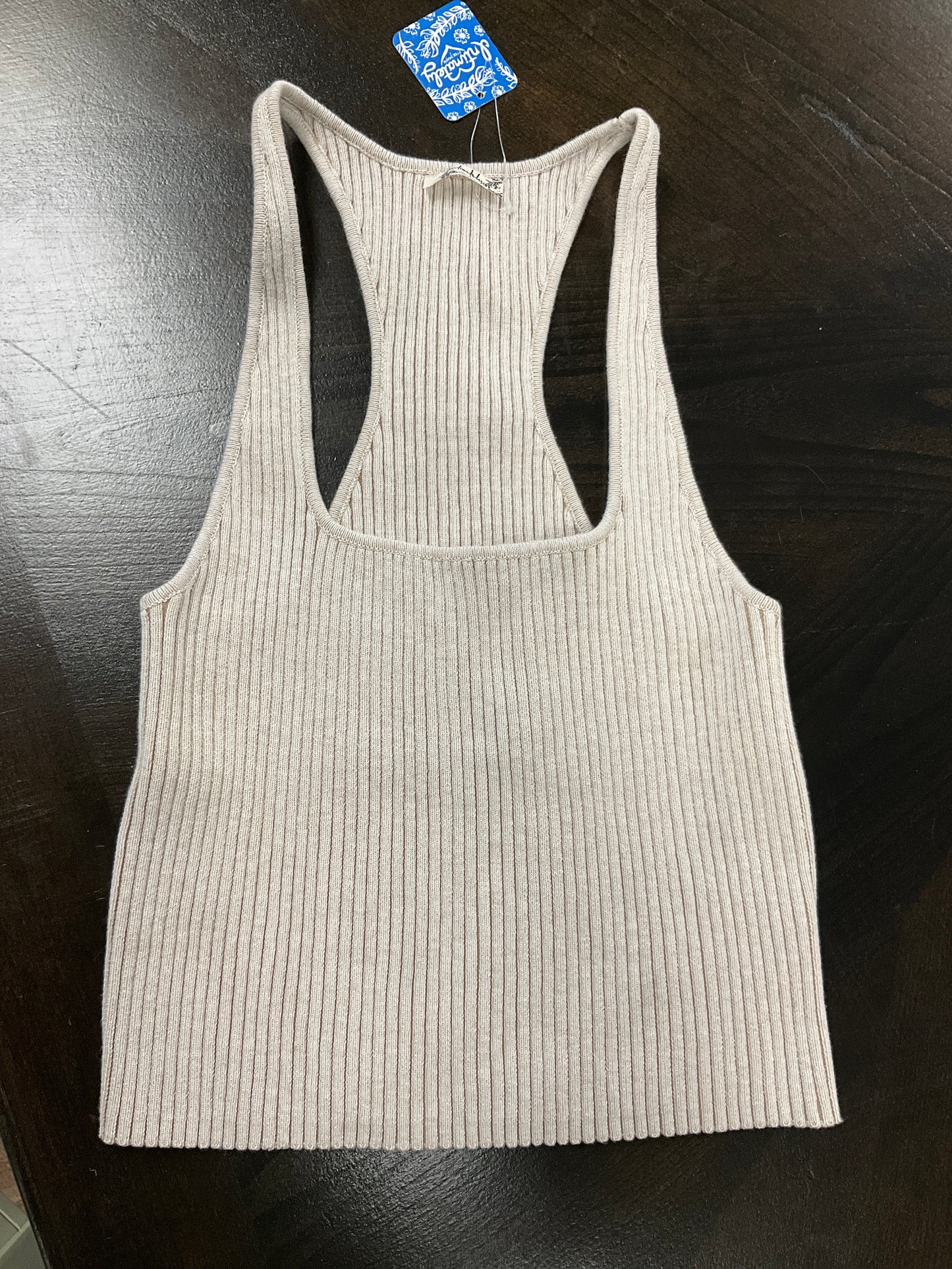 Racer Back Sweater  Tank