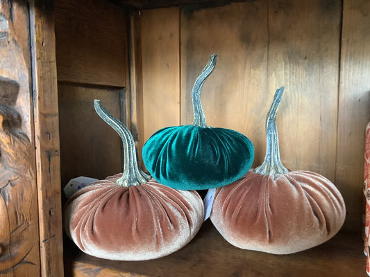 Velvet Pumpkins