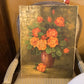 Orange Rose Oil Painting