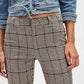 Molly Plaid Slim Pant