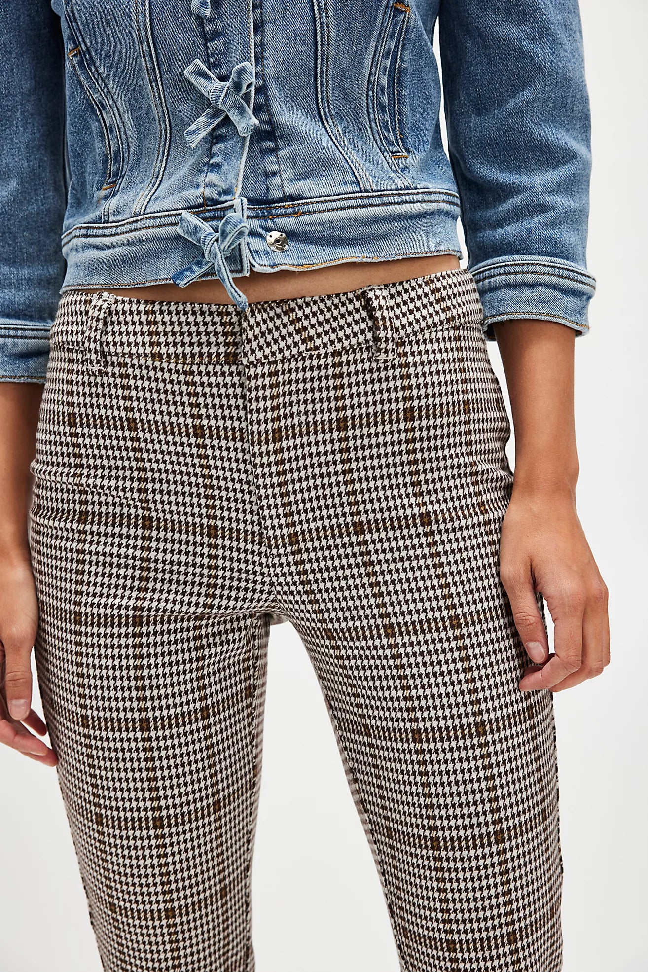 Molly Plaid Slim Pant