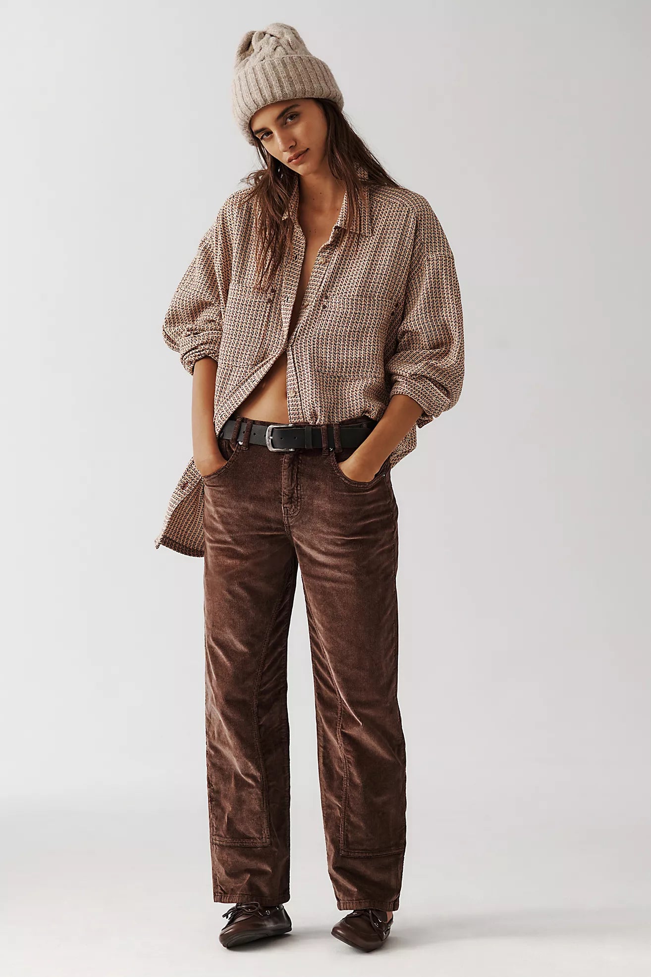 Risk Taker Cord Straight leg pant