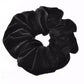 Ellas Black Velvet Hair Scrunchie