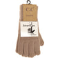 Classic Knit Gloves : Taupe