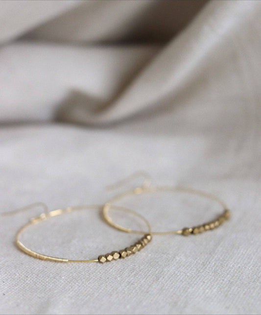 GOLDEN HOUR HOOPS: SILVER
