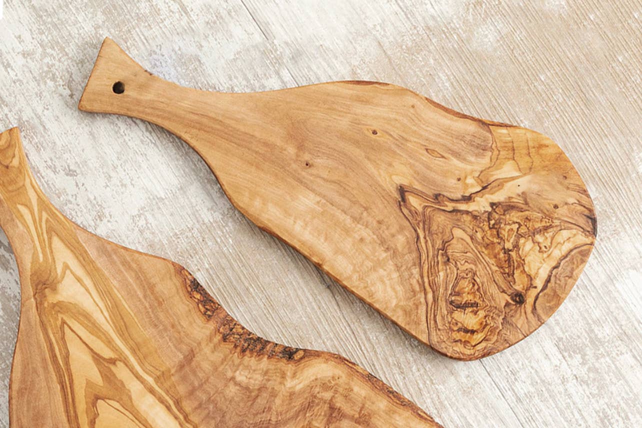 Italian Olivewood Charcuterie and Cheese Paddle Board