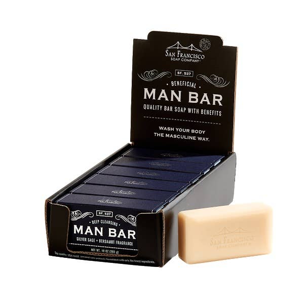 Silver Sage & Bergamot Man Bar