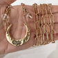LIGHT | CRESCENT MOON | Long Chain: Gold Finish