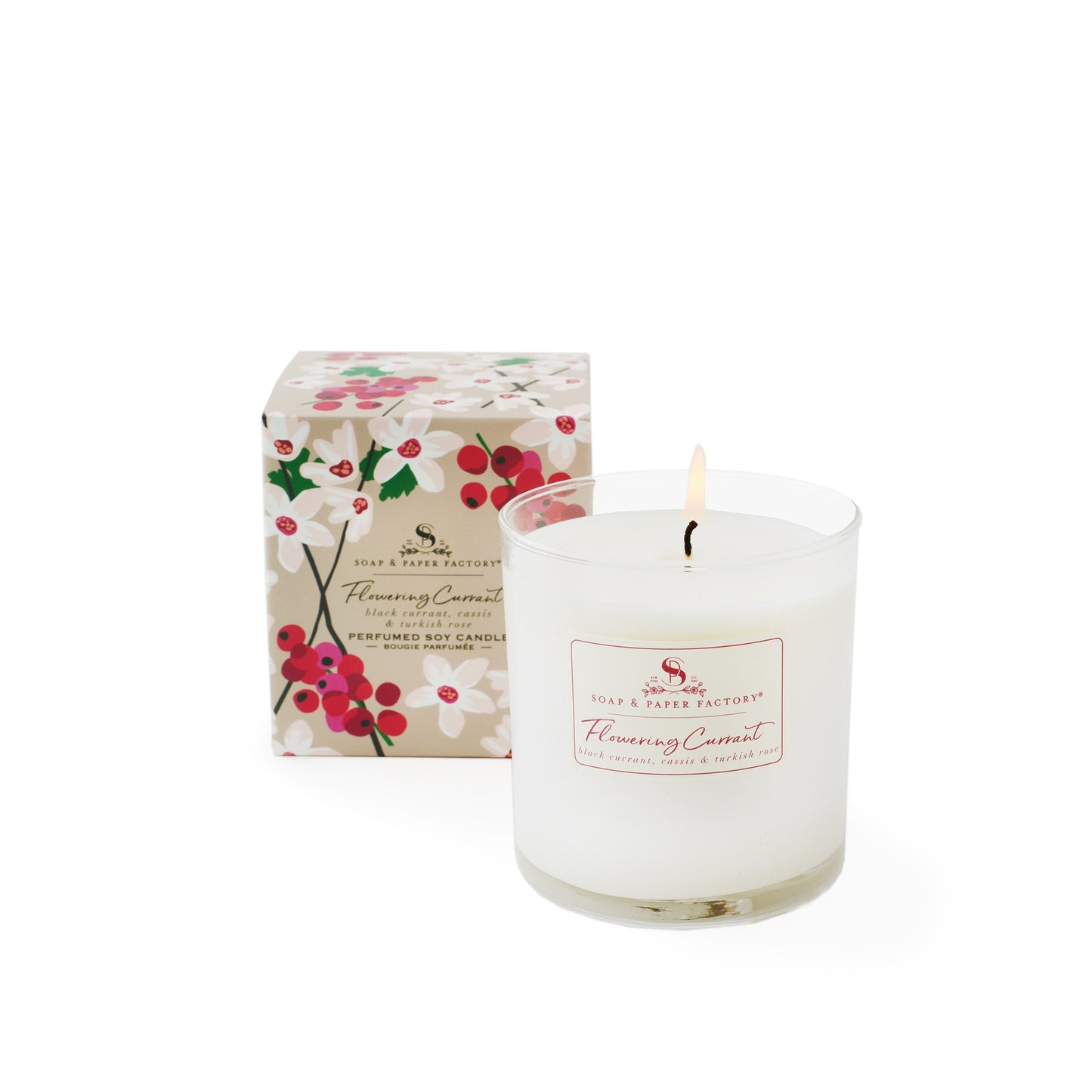 Soap and Paper Soy Candle