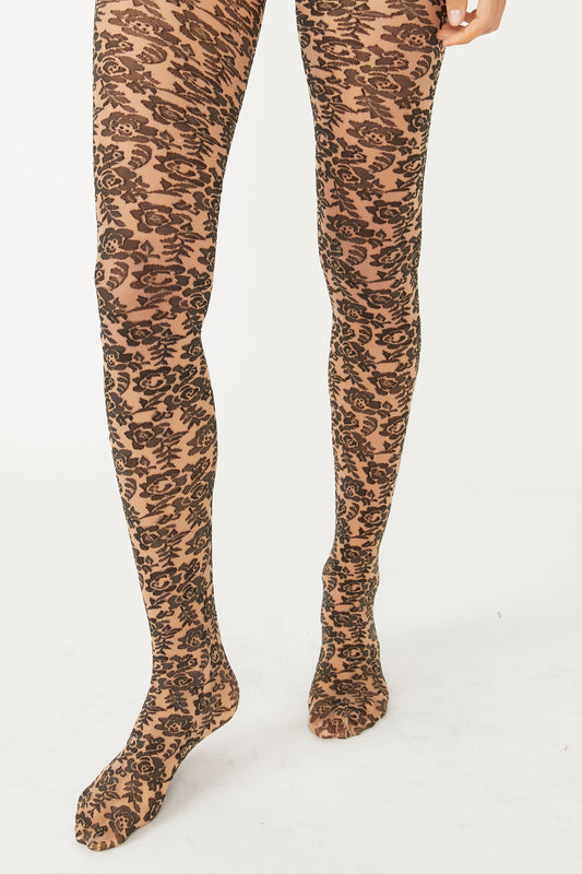 Saved by the Belle Lace Tights