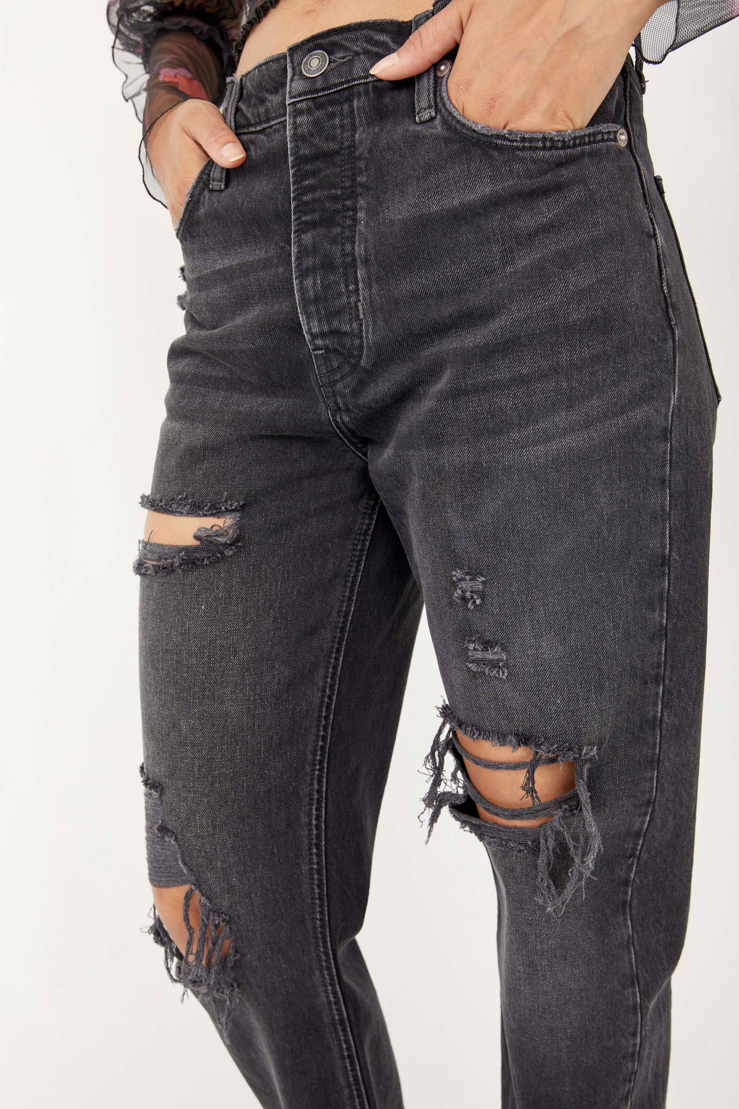 Tapered Baggy Boyfriend Jeans