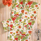 In the Garden Tea Towel : Ecru