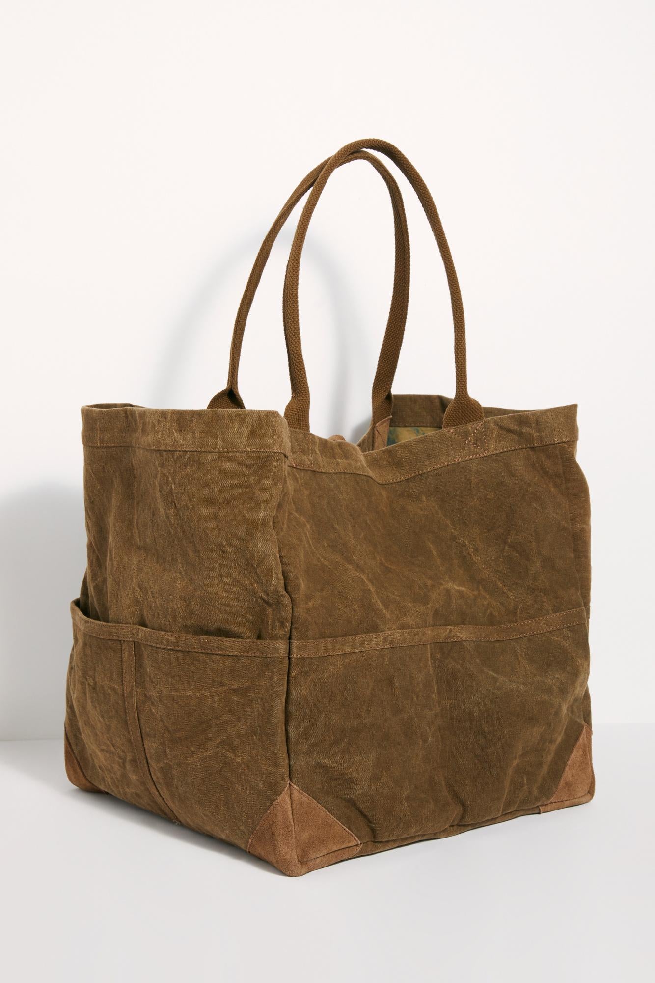 Suede Fremont Reversible Tote