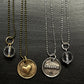 BREATHE | HEART | DESIGN YOUR OWN | Dainty: Silver / Crystal Quartz / Gold Finish
